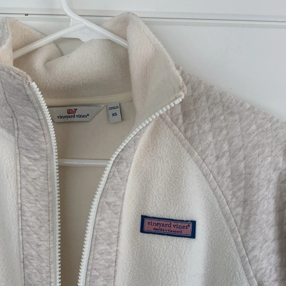 Vineyard Vines | Fleece Shep Shirt Half Zip | Great Condition - Picture 5 of 8